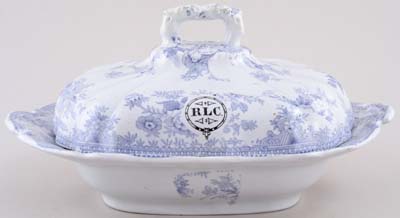 Vegetable Dish with Cover c1890